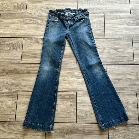 Citizens Of Humanity Denim - Citizens of Humanity Womens Jeans Size 27 Bootcut Medium Wash Stretch LOGO